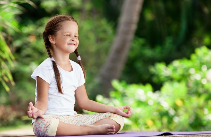 Kid Meditating Photo