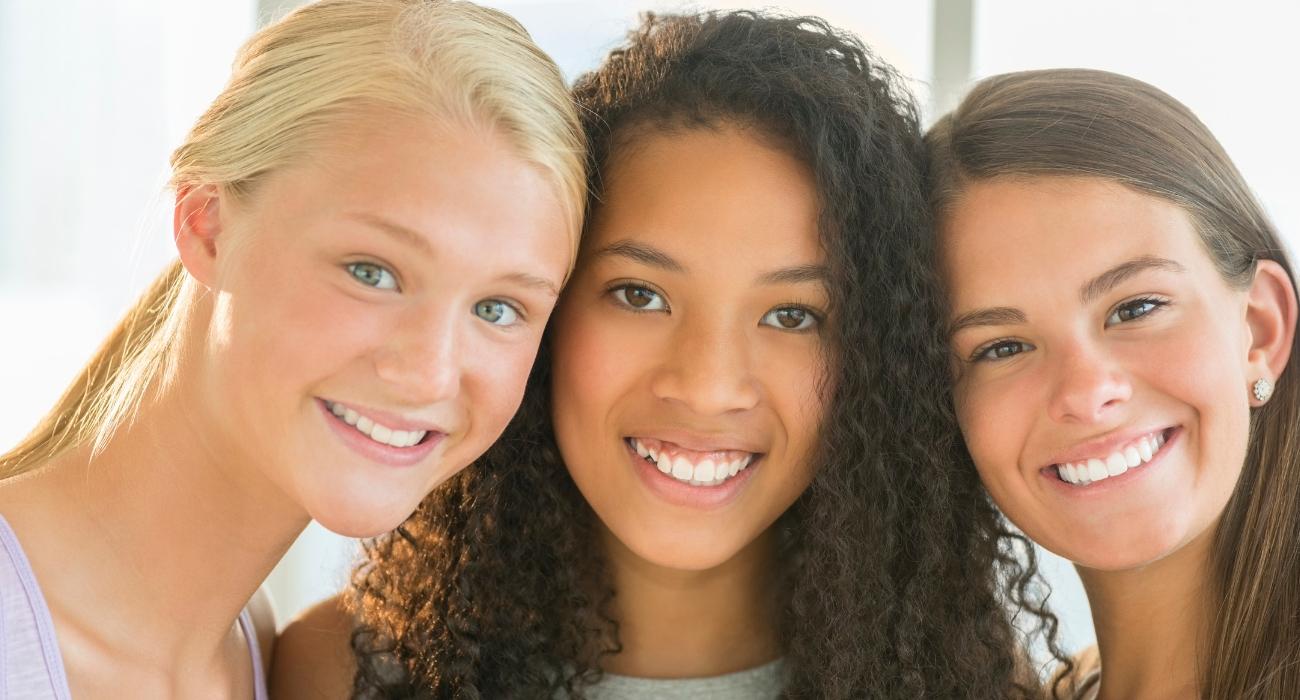 Teen Girls Group Photo