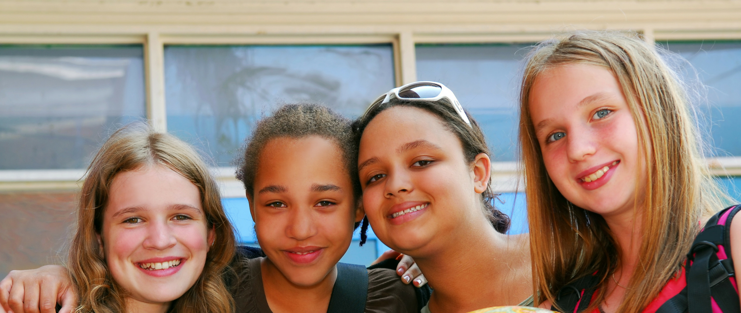 Four Middle School Girls Photo